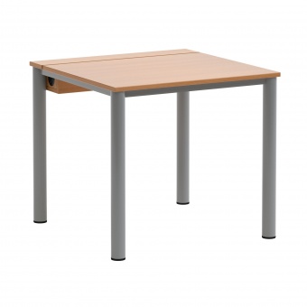 EDV-Tisch, 80x80 cm (B/T), 72 cm hoch, Holzkabelkanal mit Deckel, EDV-Tisch, 80x80 cm (B/T), 72 cm hoch, Holzkabelkanal mit Deckel,